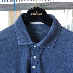 Preloved Brunello Cucinelli long sleeve polo shirt